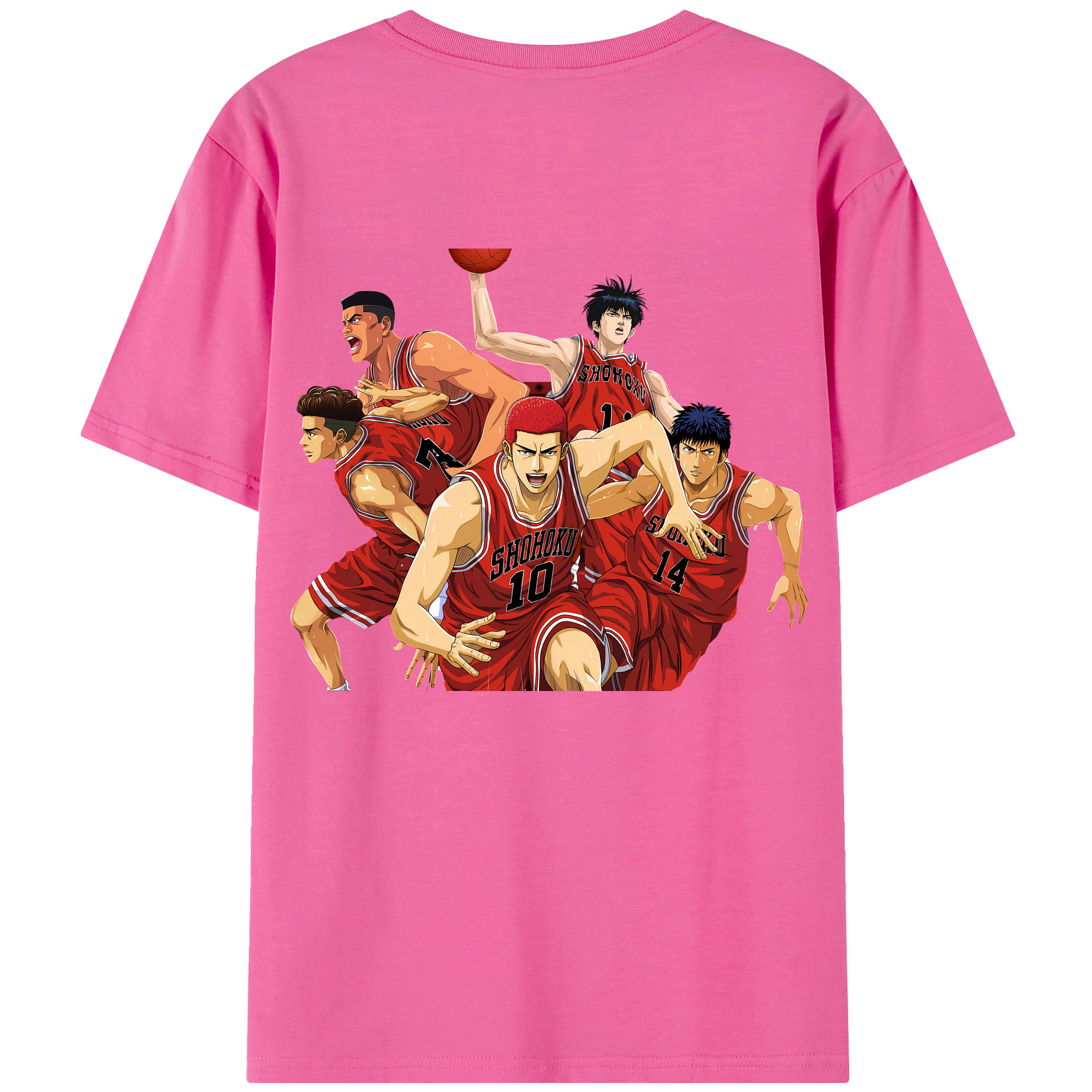 （画像用） SLAM DUNK／スラムダンク レディース半袖Tシャツ(バックプリント)